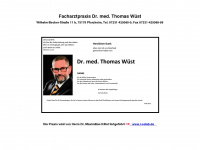 dr-wuest.de Webseite Vorschau