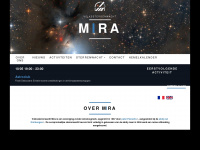 mira.be Webseite Vorschau
