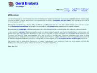 gerti-brabetz.de Webseite Vorschau