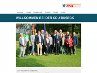 cdu-buseck.de Webseite Vorschau