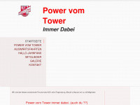 powervomtower.de Webseite Vorschau