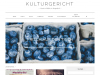 kulturgericht.at Webseite Vorschau