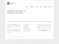 wissenschaftliche-websites.de Webseite Vorschau