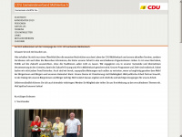 cdu-muehlenbach.de Webseite Vorschau
