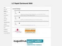 lc-rapid-dortmund.de Webseite Vorschau