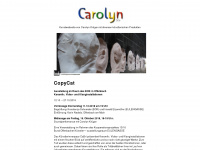 carolynsite.de Webseite Vorschau
