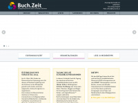 buchzeit.at Webseite Vorschau