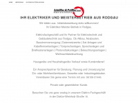 sp-elektroinstallation.de Webseite Vorschau