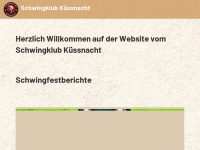 schwingklub-kuessnacht.ch Webseite Vorschau
