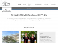 mythenverband.ch Webseite Vorschau