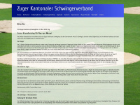 schwingen-zug.ch Webseite Vorschau