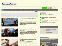 frauensicht.ch Webseite Vorschau