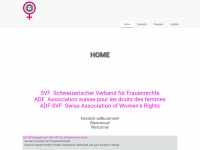 feminism.ch Webseite Vorschau