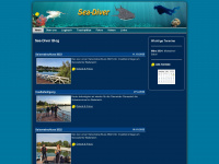 sea-diver.at Webseite Vorschau