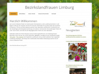 bezirkslandfrauen-limburg.de Webseite Vorschau