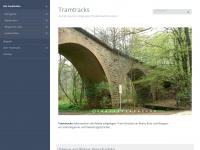 tramtracks.de Webseite Vorschau