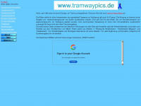 tramwaypics.de Webseite Vorschau