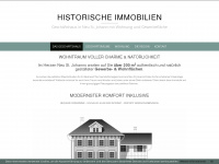 historische-bauten.com Webseite Vorschau