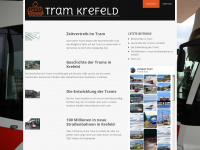 tram-krefeld.de Webseite Vorschau