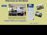 rhin-mobile.de Webseite Vorschau