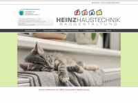 heinz-haustechnik.de Webseite Vorschau