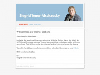 tenor-alschausky.de Webseite Vorschau
