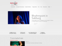 rhythmpoint.at Webseite Vorschau