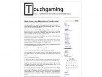 touchgaming.de Webseite Vorschau