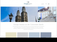 eiz.uzh.ch Webseite Vorschau