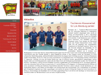 tischtennis-altenburg.de Webseite Vorschau