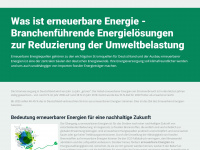 energiezukunftdeutschland.de Webseite Vorschau