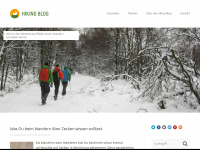 hiking-blog.de Webseite Vorschau