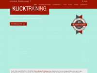 klick-training.de Webseite Vorschau