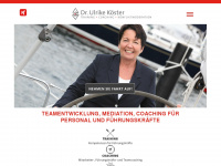 dr-ulrike-koester.de Webseite Vorschau