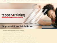 tapper-training.de Webseite Vorschau