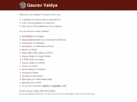 ggvaidya.com Webseite Vorschau