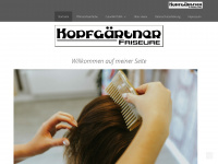 kopfgaertner-friseure.de Webseite Vorschau