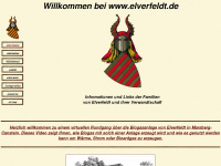 elverfeldt.de Webseite Vorschau