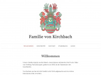 vonkirchbach.de Webseite Vorschau