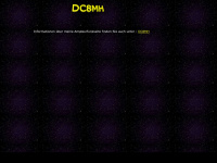 dc8mh.de Webseite Vorschau