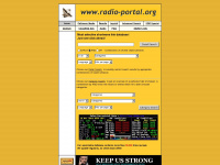 radio-portal.org Webseite Vorschau