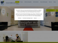 knuepfer.info Webseite Vorschau