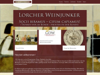 lorcher-weinjunker.de Webseite Vorschau
