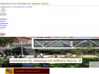 ark.lu.se Webseite Vorschau
