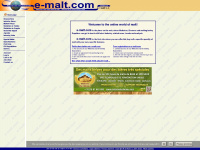 e-malt.com Webseite Vorschau