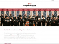collegium-musicum.ch Webseite Vorschau