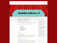 bergbuehne-luedersen.de Webseite Vorschau