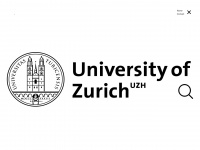 evobio.uzh.ch Webseite Vorschau