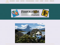 frauenchor-pratteln.ch Webseite Vorschau