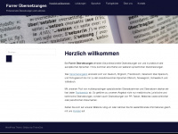 furrer-uebersetzungen.ch Webseite Vorschau